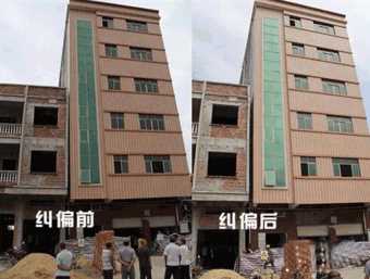 唐山丰润区倾斜纠正
