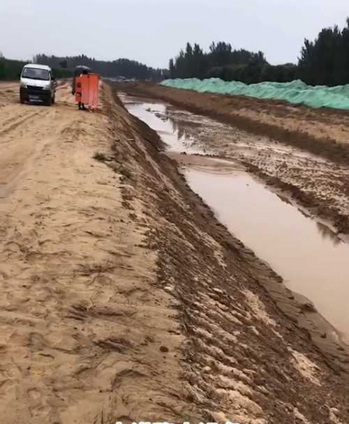 唐山丰润区河道降水